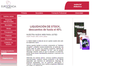 Desktop Screenshot of eurociencia.com